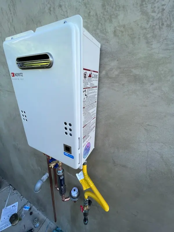 Tankless water heater installation for Amston homes